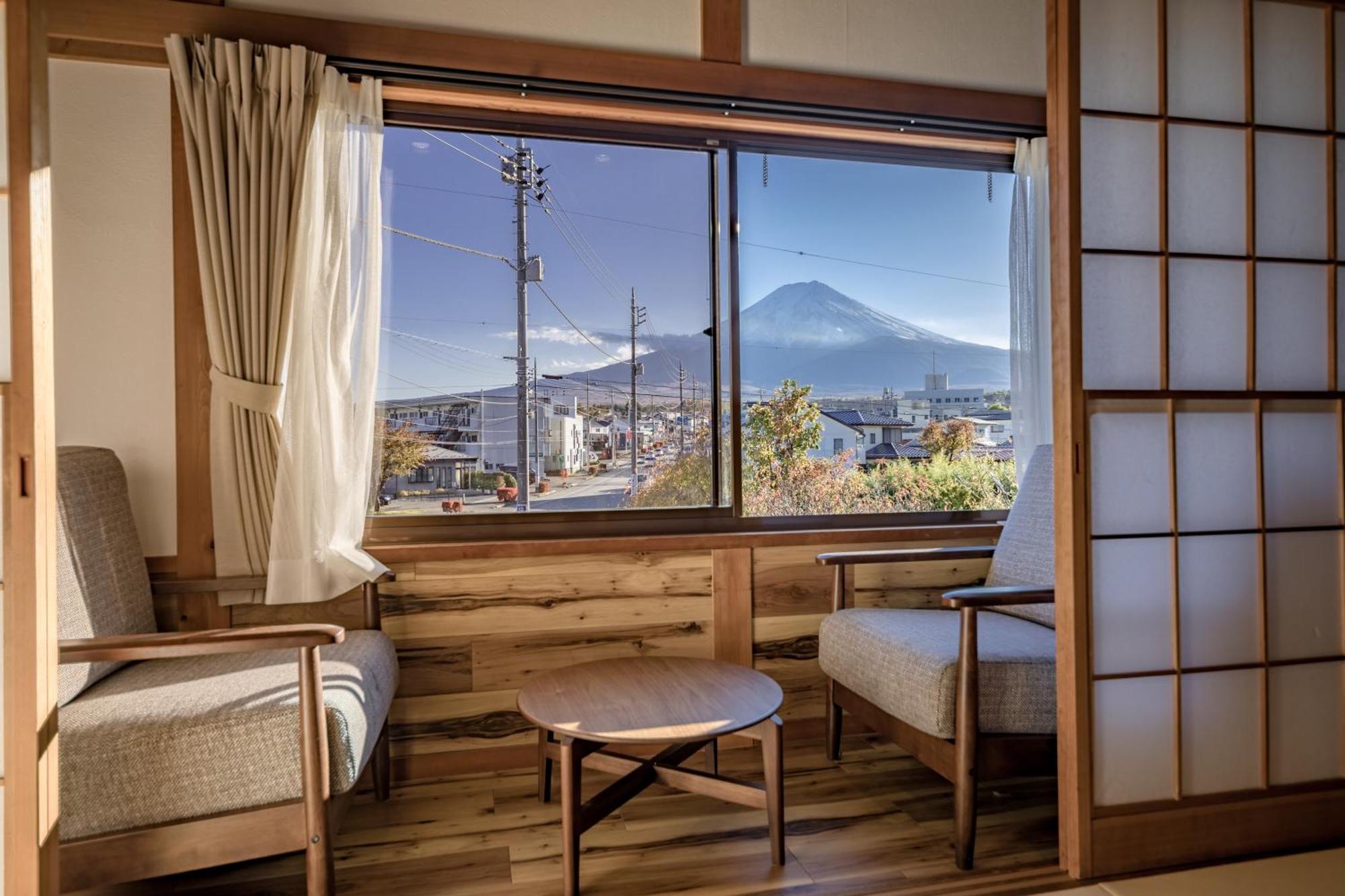 Enjoy Mt.Fuji A Villa Fujiyoshida Buitenkant foto